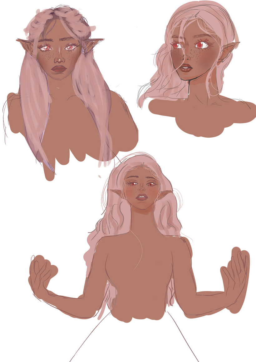 My project in Powerful Female Characters: Illustrating Confidence and Diversity course 2