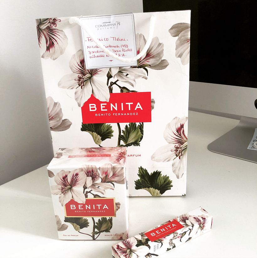packaging perfume BENITA 1