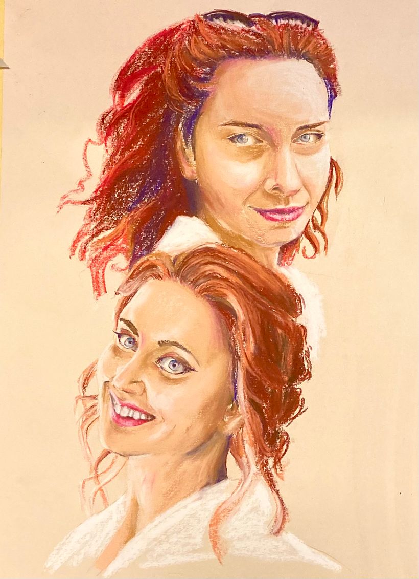 My project in Expressive Portrait Drawing with Soft Pastels course 4