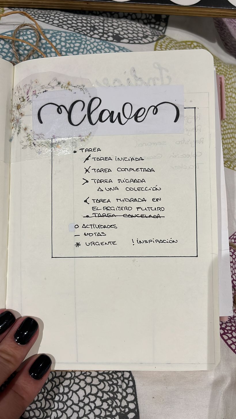 Mi Proyecto del curso:  Bullet journal creativo: planificación y creatividad  2