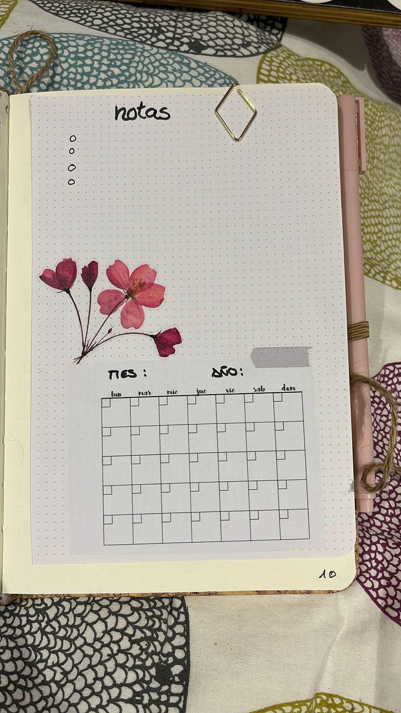 Mi Proyecto del curso:  Bullet journal creativo: planificación y creatividad  10
