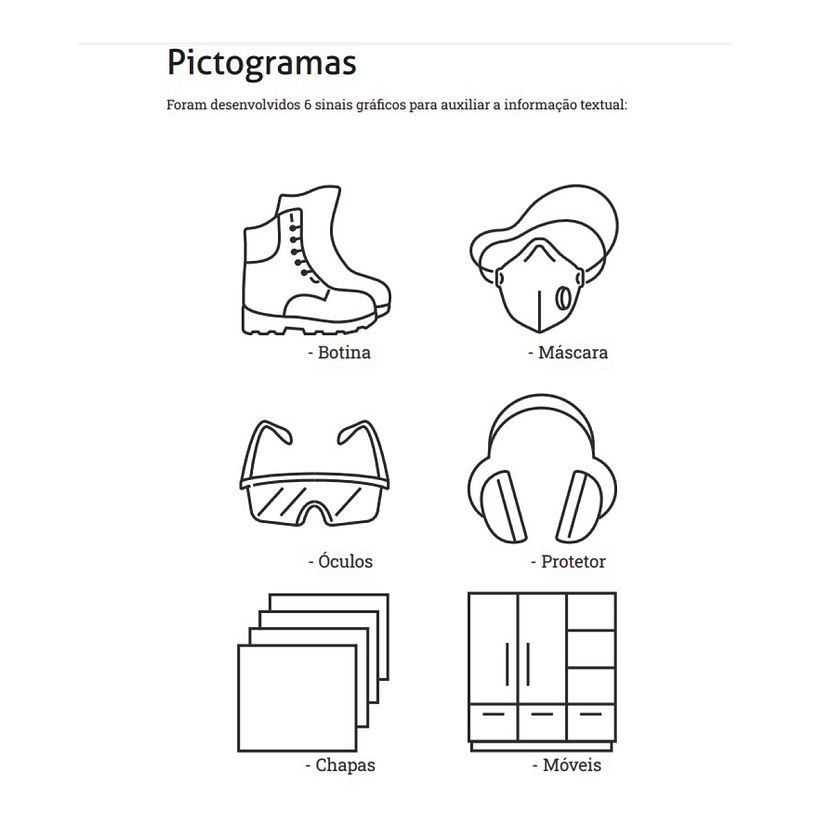 Família de pictogramas