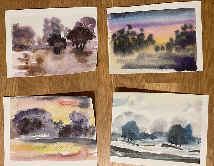 Watercolour practice  3