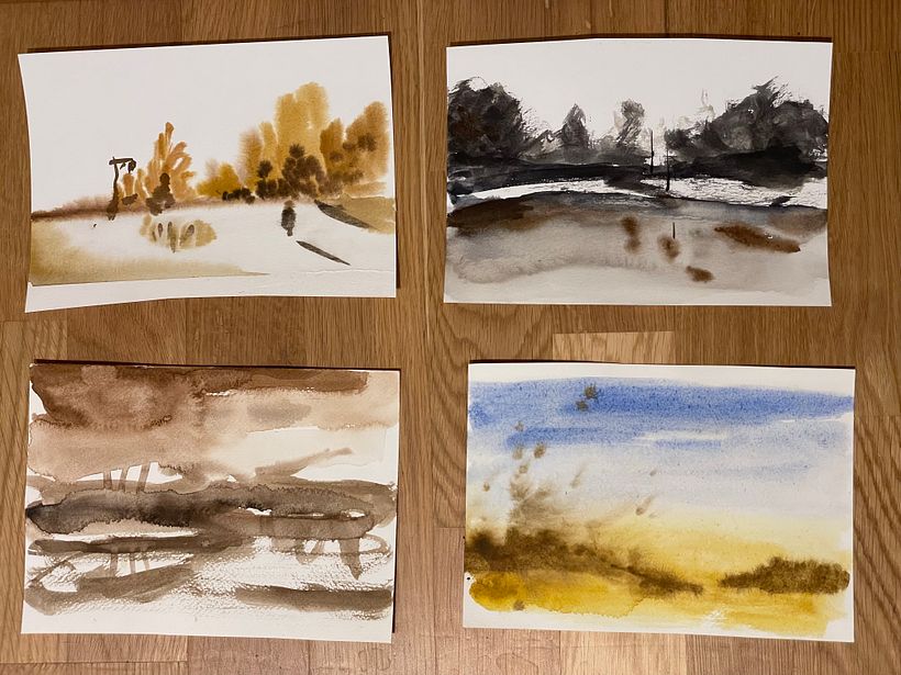 Watercolour practice  4