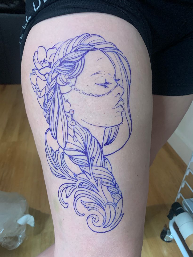 My project in Color Techniques for Tattoos course 3