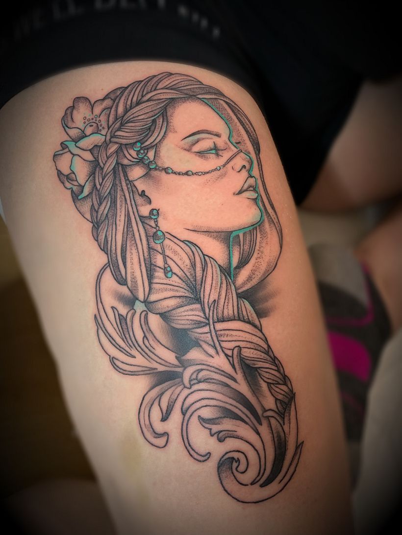 My project in Color Techniques for Tattoos course 4