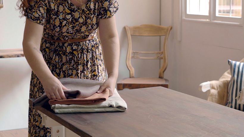 Elige el mantel que mejor se adapte al estilo de tu mesa.
