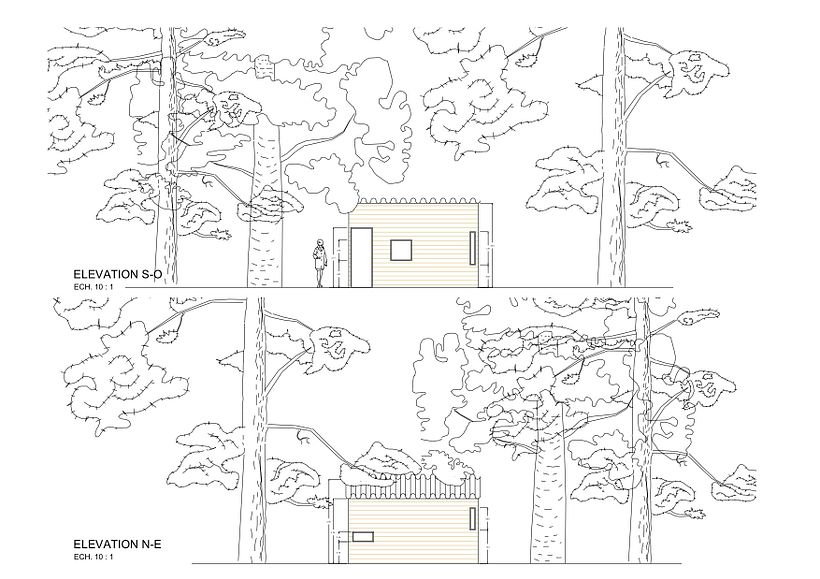 Mon projet du cours : Introduction au dessin d’architecture sur AutoCAD 1