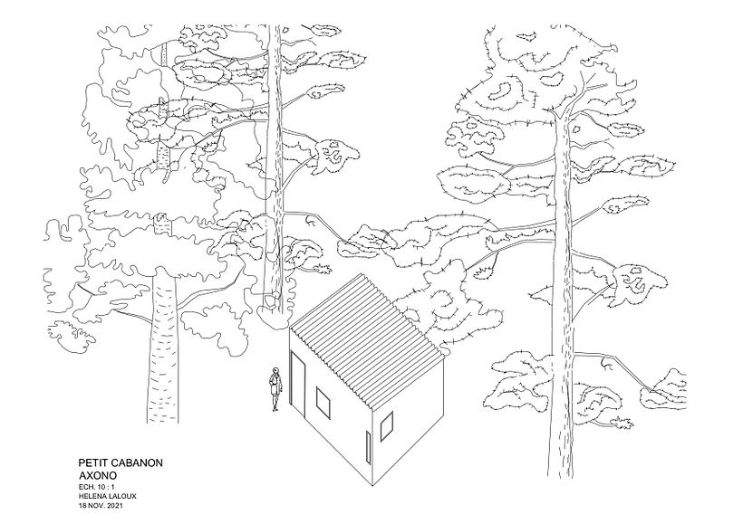 Mon projet du cours : Introduction au dessin d’architecture sur AutoCAD 4