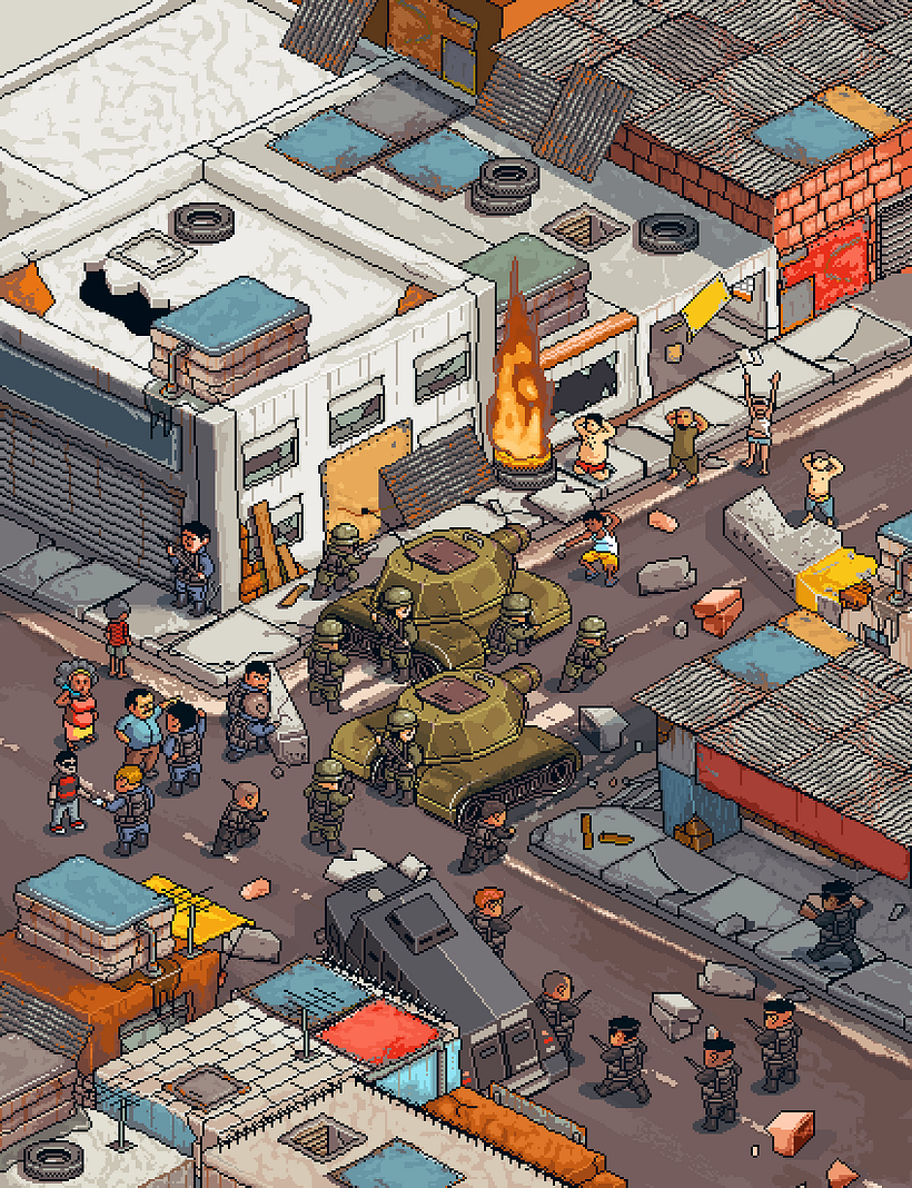 Capricho Magazine - BOPE invasion of Rio's favelas