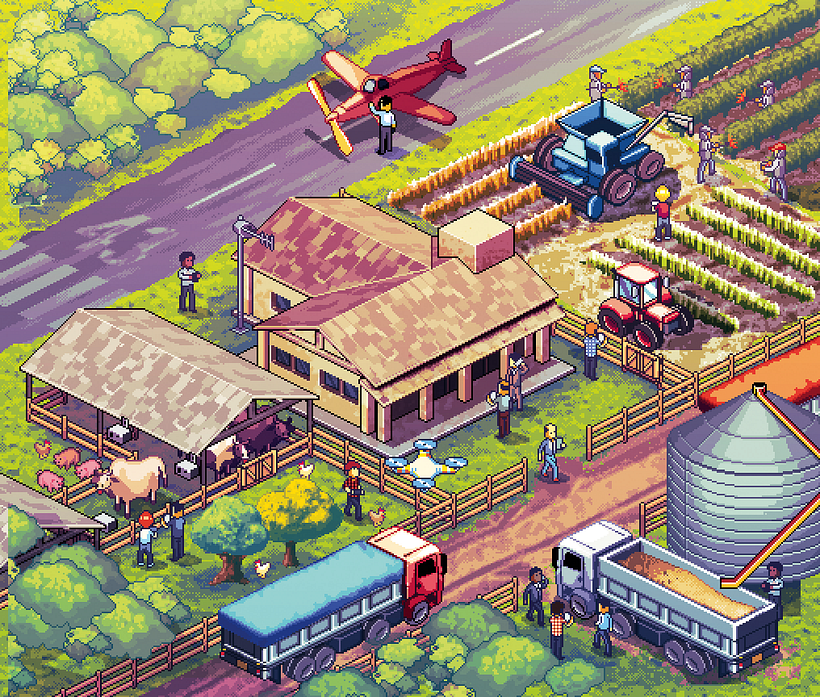 Globo Rural magazine - Modern Farm Cover