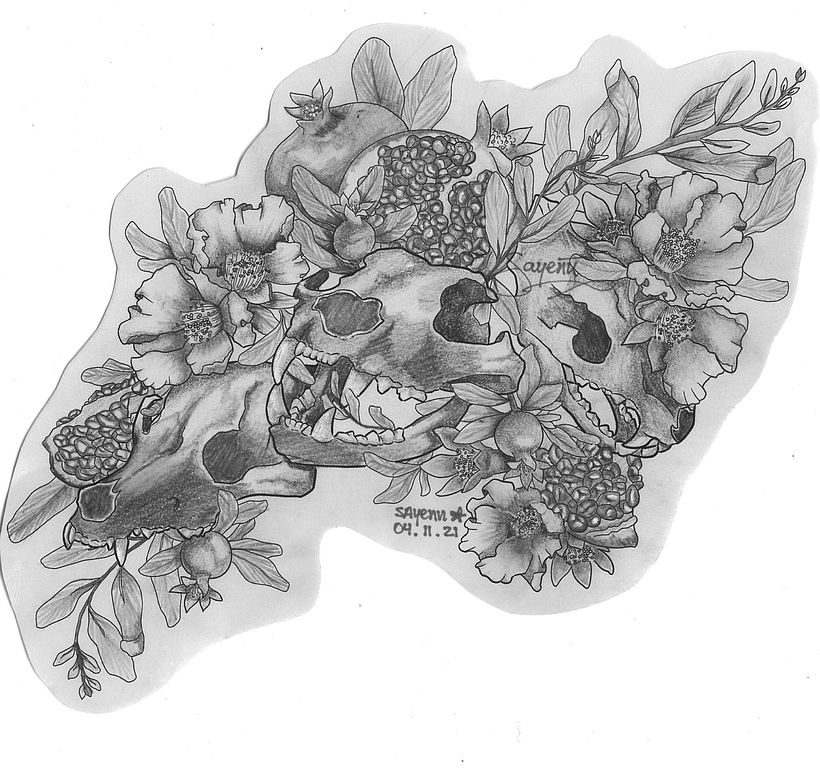 Mi Proyecto del curso: Cómo diseñar un tatuaje 1