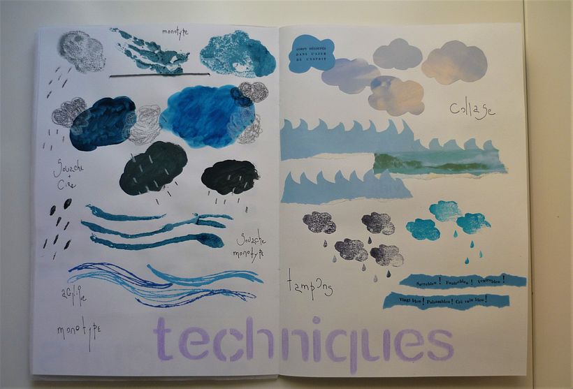 experimentación de técnicas