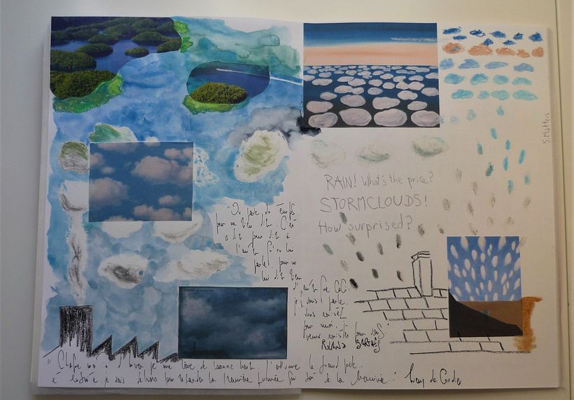 inspiradores : Magritte, O´Keeffe, De Cordier