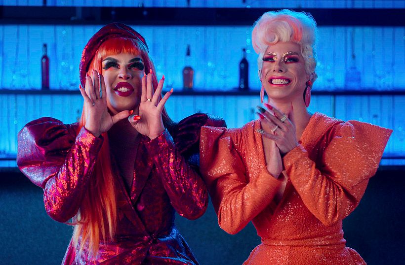 Gloria Groove e Alexia Twister, apresentadoras de 'Nasce uma Rainha'
