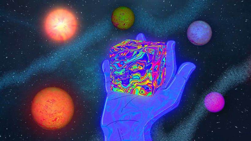 Exercício para o curso de animação psicodélica.