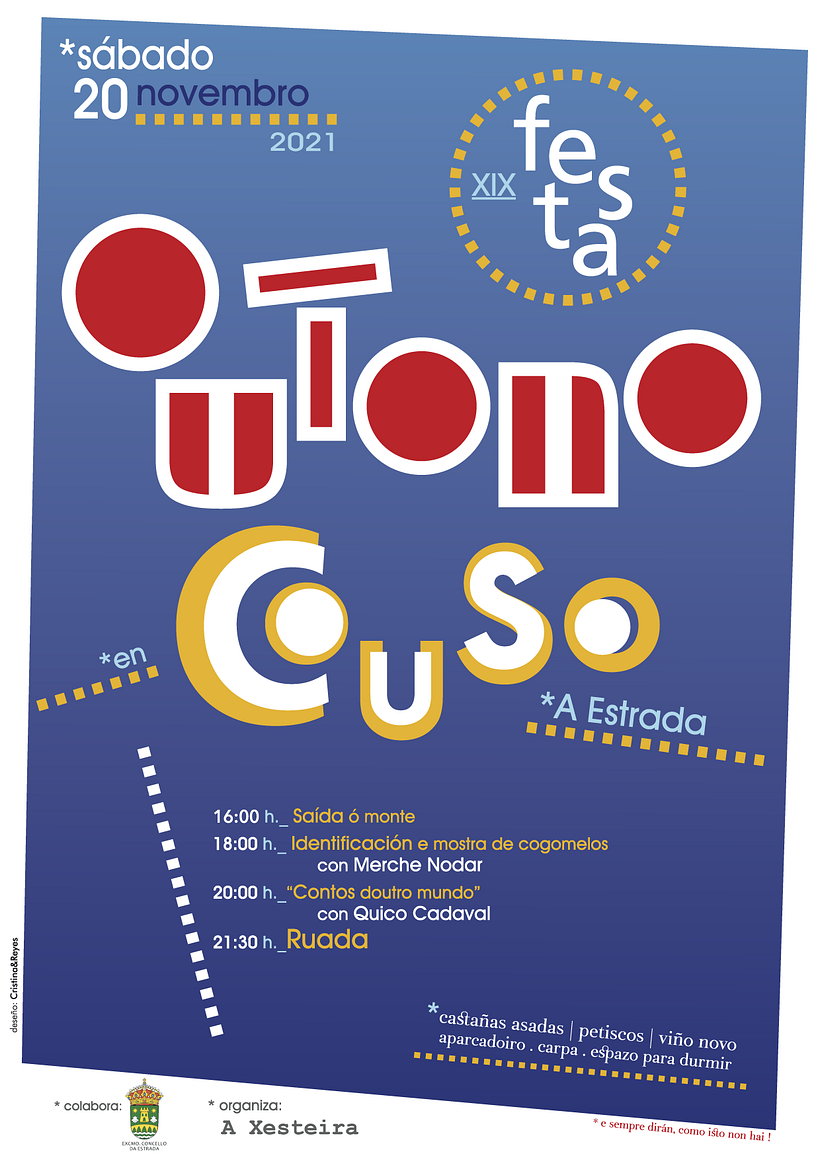 Diseño cartel. Año 2021.