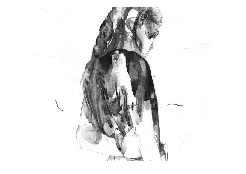 Illustration for '' The Outline Magazine'' 3