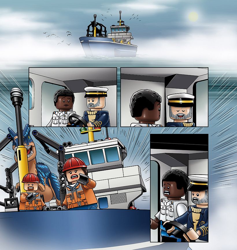 LEGO® Jurassic World; magazine 2013 "Crash Crisis"