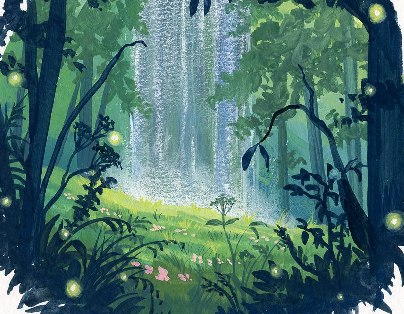 My project in Painting Atmospheric Landscapes with Gouache course 5