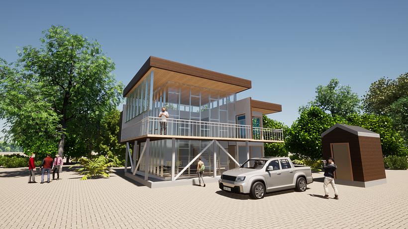 Mi Proyecto del curso: Diseño y modelado arquitectónico 3D con Revit 7