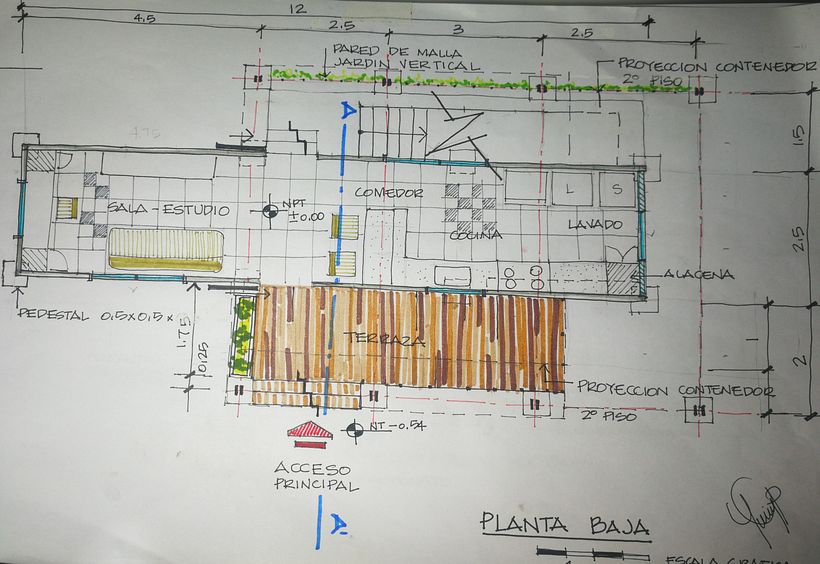 Mi Proyecto del curso: Introducción al dibujo arquitectónico a mano alzada 2
