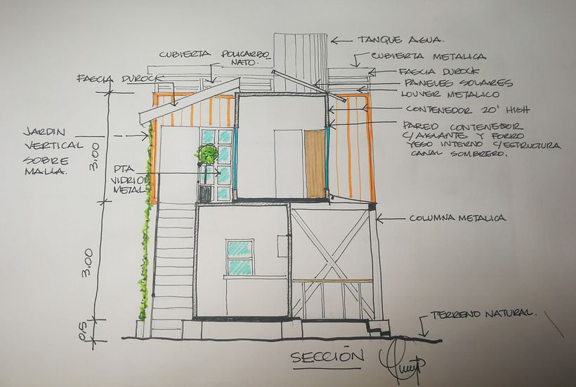 Mi Proyecto del curso: Introducción al dibujo arquitectónico a mano alzada 4