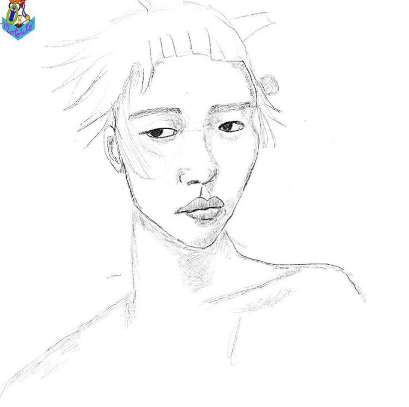 Mi Proyecto del curso: Sketchbook de retrato: explora el rostro humano 1