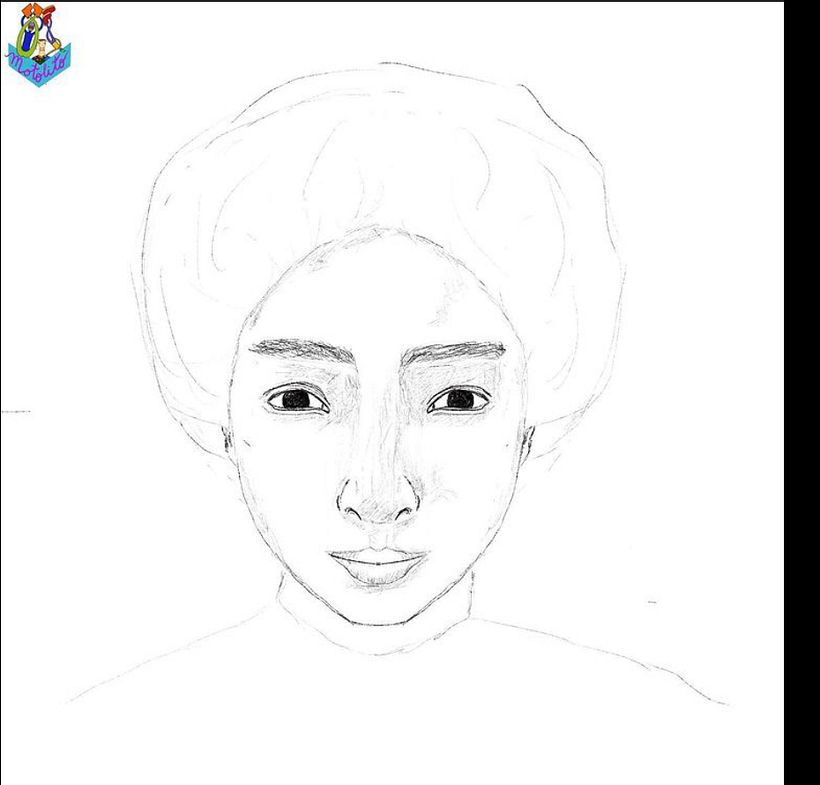 Mi Proyecto del curso: Sketchbook de retrato: explora el rostro humano 2