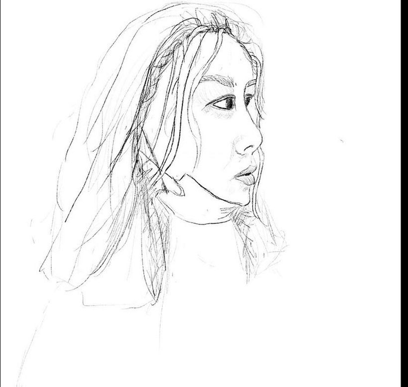 Mi Proyecto del curso: Sketchbook de retrato: explora el rostro humano 3