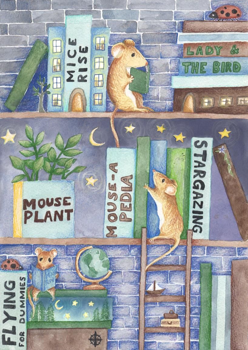 My project in Watercolor Techniques for Dreamlike Illustrations course 1