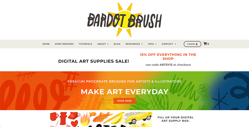 Bardot Brush