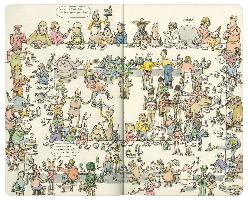“Table Top,” by Mattias Adolfsson.