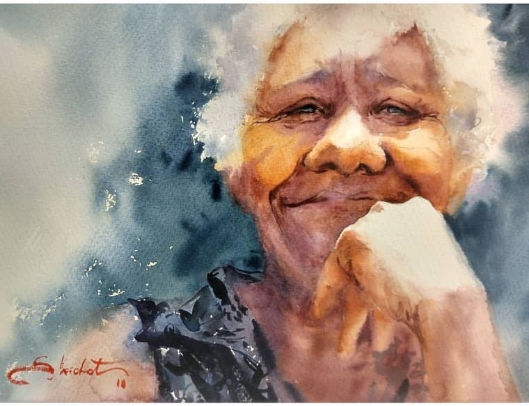Aquarela de Stephanie Boechat via Instagram
