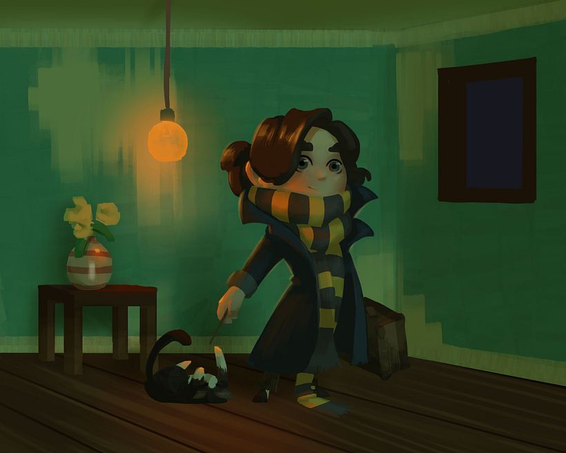 My project in Lighting Principles for Digital Painting course 2