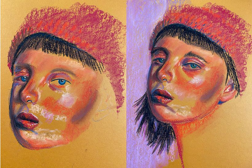 Vorstufen des 2. Portraits