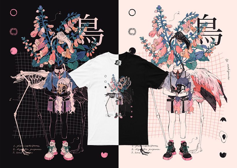 Apparel/T-Shirt designs with Fukumono 5