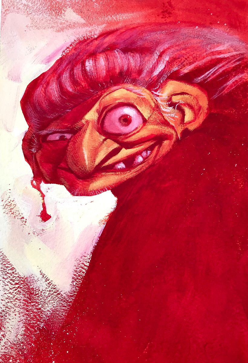 Gouache Cartoon 3
