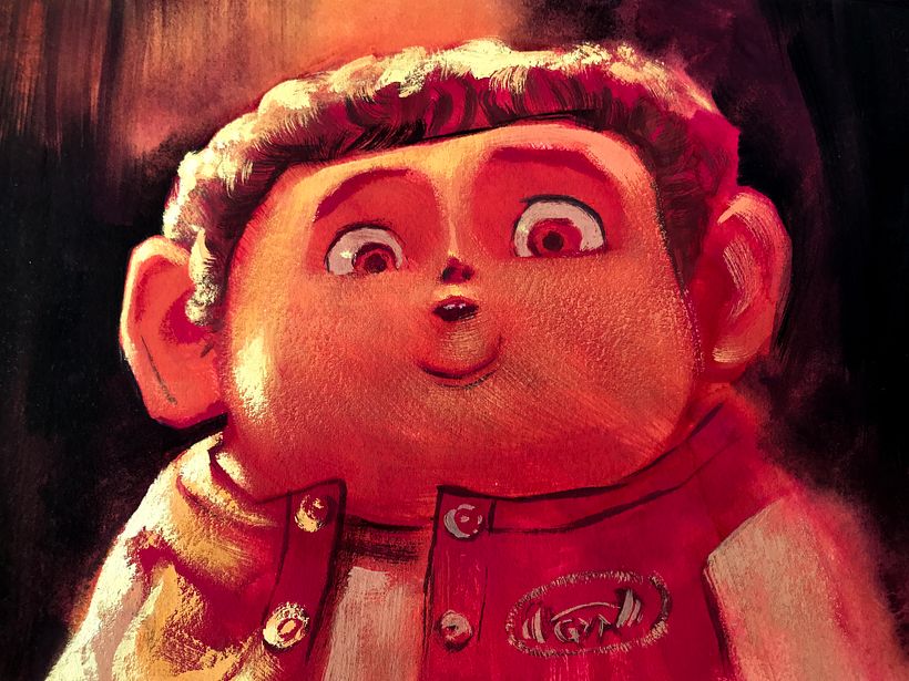 Gouache Cartoon 6