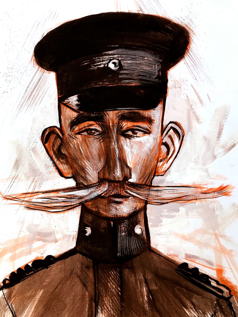 Gouache Cartoon 9
