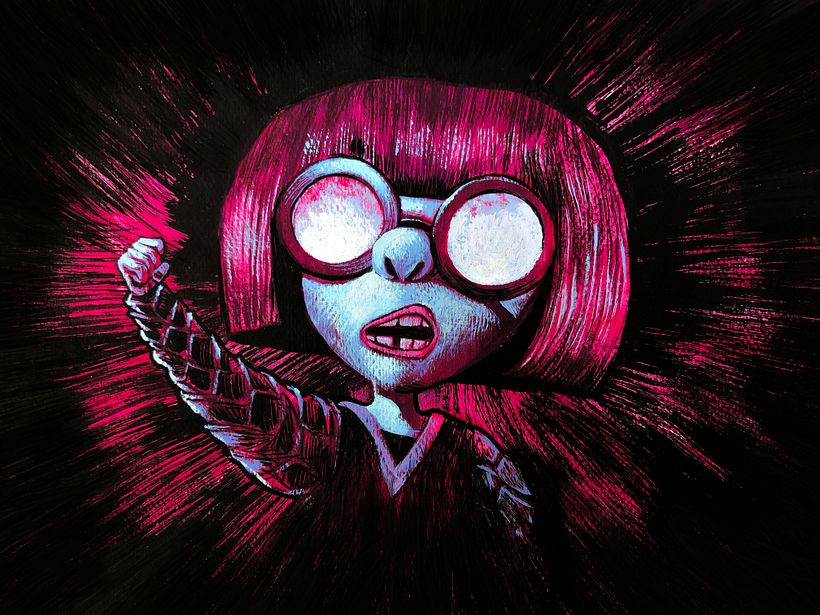 Gouache Cartoon 11