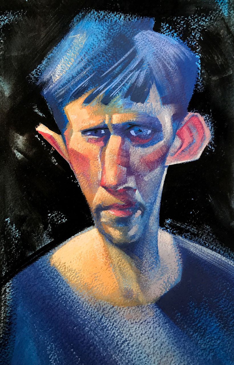 Gouache Portraits 2 1