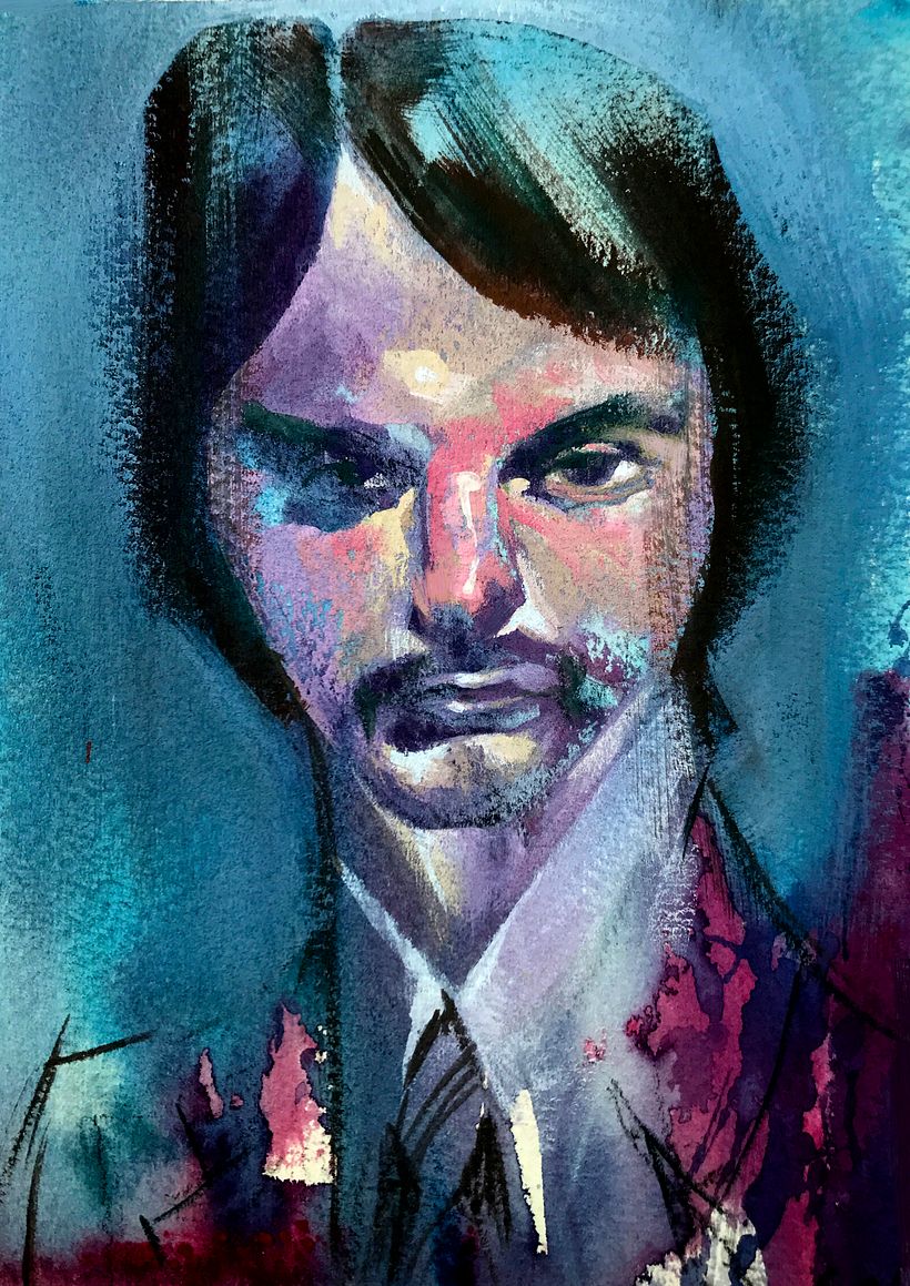 Gouache Portraits 2 5