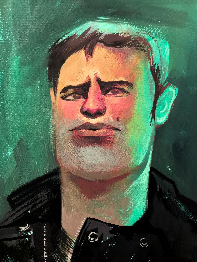 Gouache Portraits 2 6