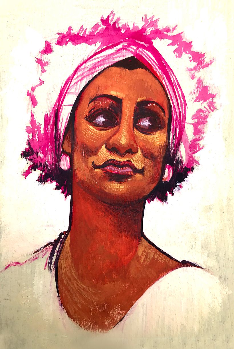 Gouache Portraits 2 8