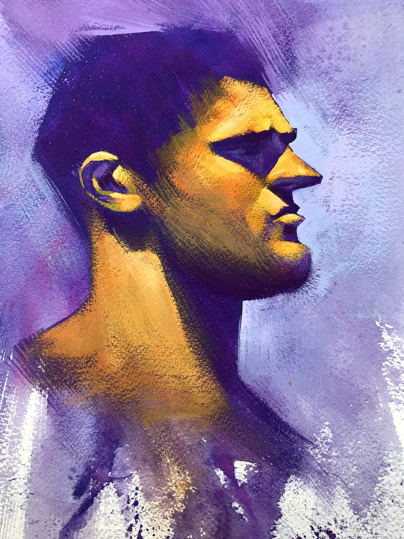Gouache Portraits 2 10