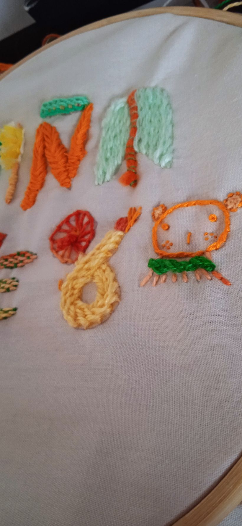 Mi Proyecto del curso: Introducción al bordado en relieve 1
