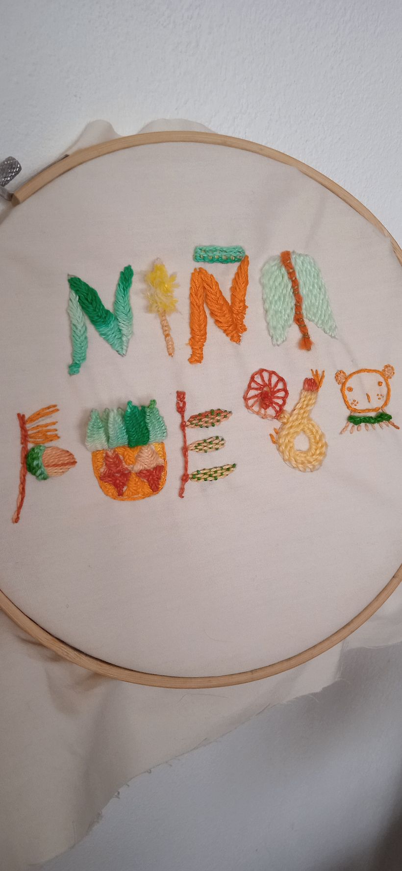 Mi Proyecto del curso: Introducción al bordado en relieve 3