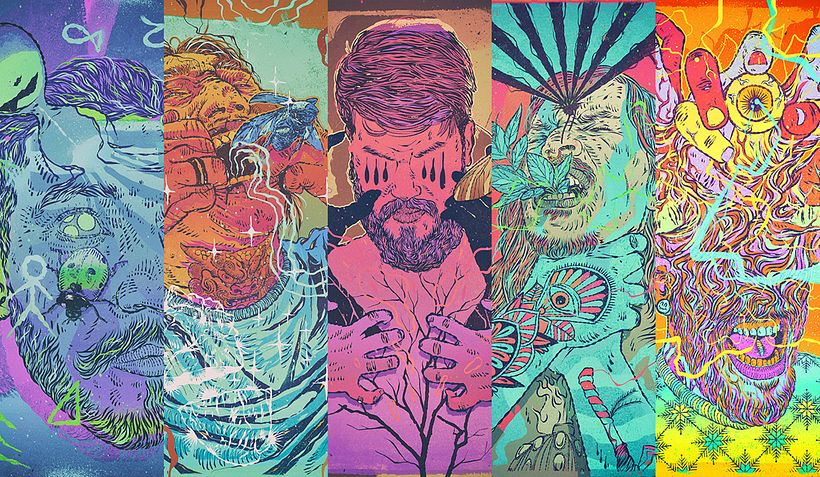 Confusões | Emoções em Cores Psicodélicas / Confusions | Emotions in Psychedelic Colors 2