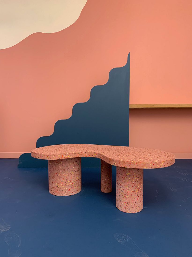 Mi Proyecto del curso: Diseño y creación de muebles curvos en concreto 1